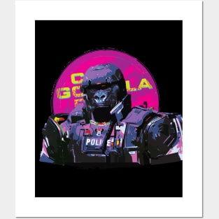 Gorilla Cop Posters and Art